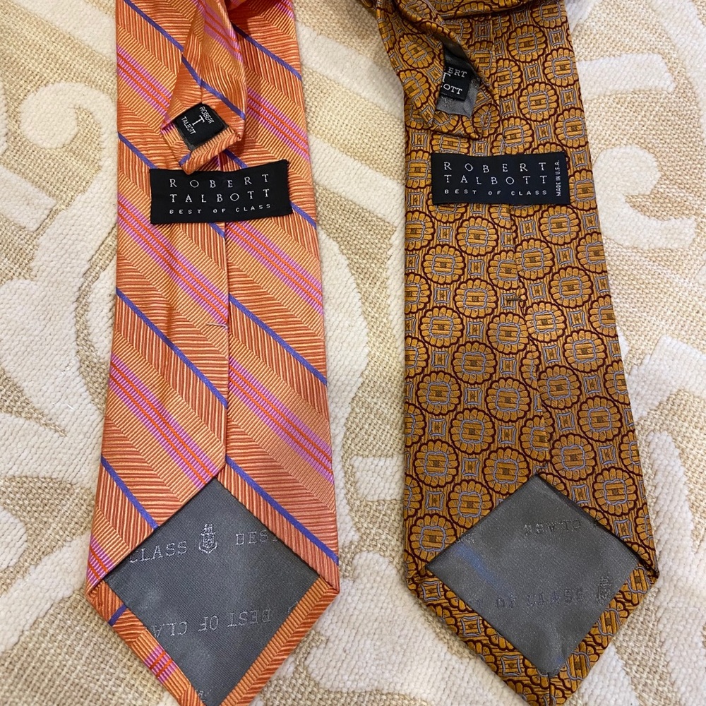 Robert Talbott Ties - set of 2 - Picture 3 of 3